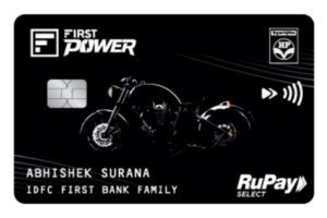 IDFC First Bank HPCL Power Credit Card